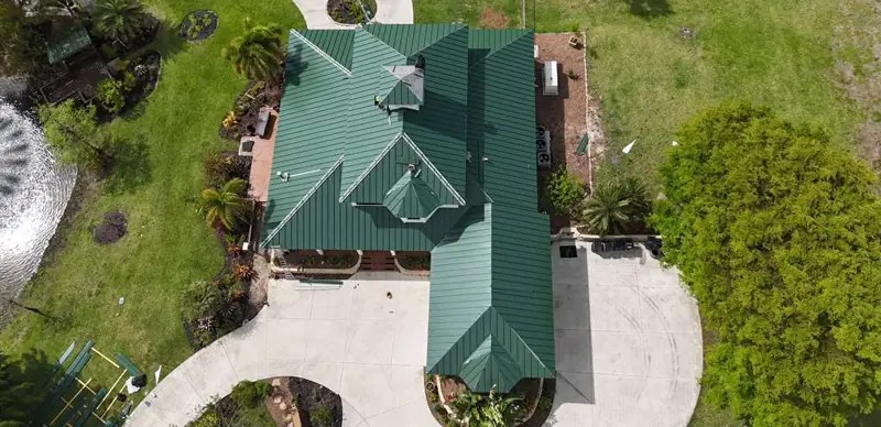 Metal roof completed by Epoch Roofing in Fort Myers, FL