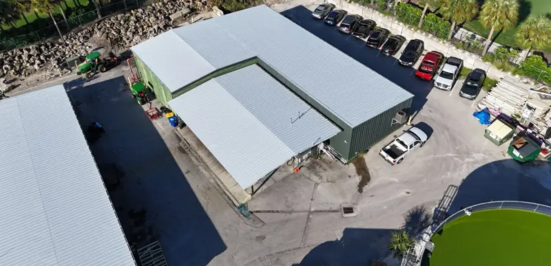 Metal roof completed by Epoch Roofing in Fort Myers, FL