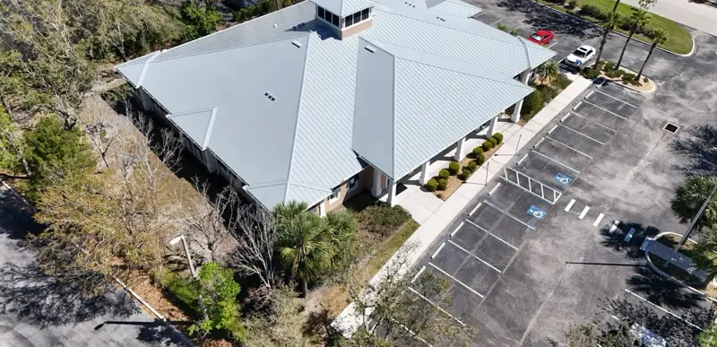 Metal roof completed by Epoch Roofing in Lakewood Ranch, FL