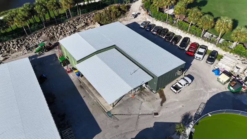 Example metal roof by Epoch Roofing