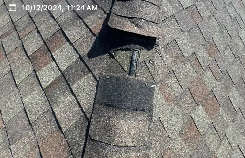 Example roof repair by Epoch Roofing (work in progress)