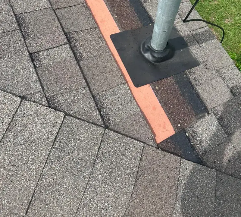 Example roof repair by Epoch Roofing (work in progress)