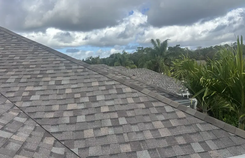 Architectural shingle roof completed by Epoch Roofing in Bradenton, FL