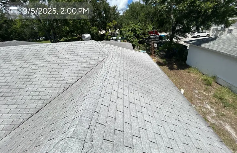 Architectural shingle roof completed by Epoch Roofing in Bradenton, FL