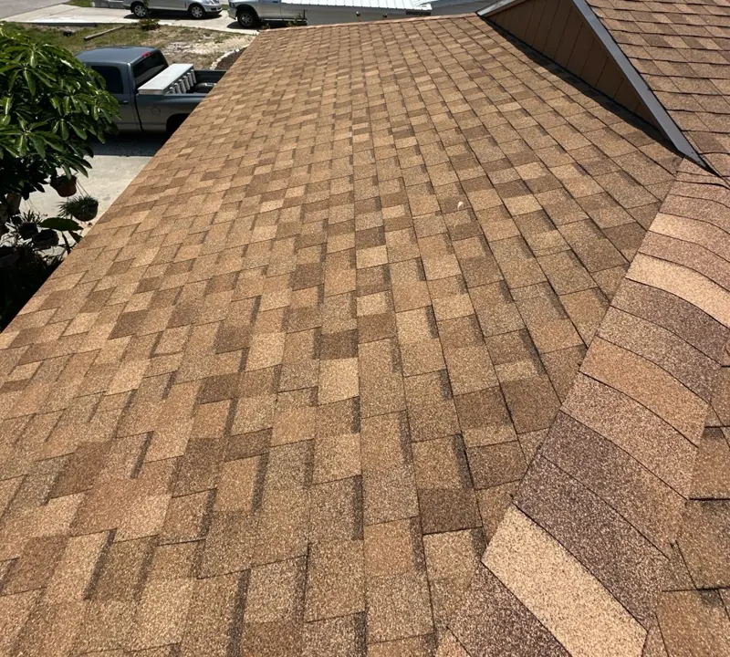 Architectural shingle roof completed by Epoch Roofing in Venice, FL