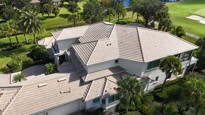 Example tile roof by Epoch Roofing